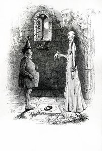 De Geest (gravure) door John (after) Leech
