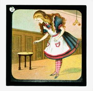 Alice in Wonderland, Gekleurde Lantaarnplaten
