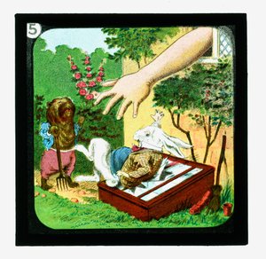 Alice in Wonderland, Gekleurde Lantaarnplaten