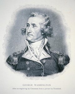 George Washington, gegraveerd door Thomas Cheesman (1760-1835)