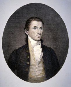 James Monroe (1758-1831) gegraveerd door Asher Brown Durand (1796-1886) door John (after) Vanderlyn
