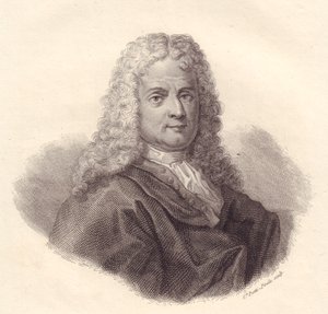 Portret van Italiaanse wiskundige Jacopo Riccati (1676-1754), kopergravure door Caterina Piotti-Pirola door Walter Charles Mills