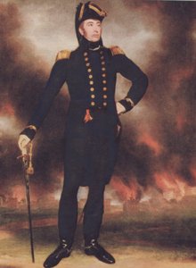 Sir George Cockburn (1772-1853) door Walter Charles Mills