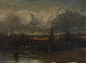Zeegezicht, vervalsing in de stijl van John Constable (1776-1837)