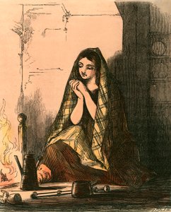 Assepoester in de schoorsteenhoek