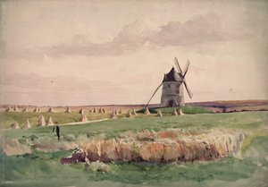 Het slagveld van Crecy, 26 augustus 1346