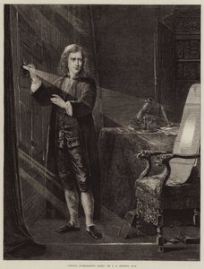 Newton onderzoekt Licht