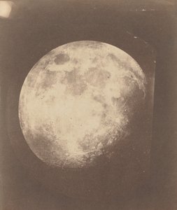 De maan, 1857-60 door John Adams Whipple