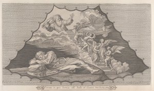 Jacob en de Hemelse Ladder door John Alexander