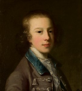 Portret van George Byng, 4e Burggraaf Torrington als jongen, ca. 1750-87 door John Astley