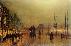 Glasgow door John Atkinson Grimshaw