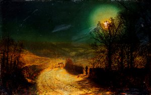 Nabij Bolton Abbey, 1876 door John Atkinson Grimshaw