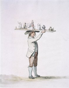 De Beeldverkoper door John Augustus Atkinson