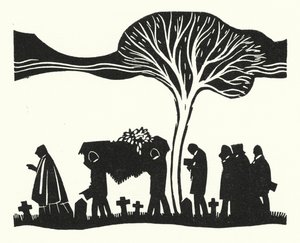 Illustratie voor Madame Bovary door Gustave Flaubert door John Austen