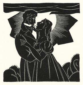 Illustratie voor Madame Bovary door Gustave Flaubert door John Austen