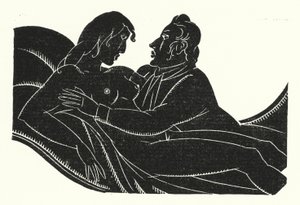 Illustratie voor Madame Bovary door Gustave Flaubert door John Austen