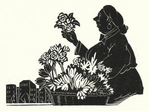Illustratie voor Madame Bovary door Gustave Flaubert door John Austen