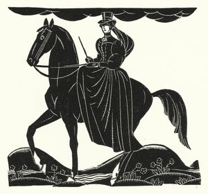 Illustratie voor Madame Bovary door Gustave Flaubert door John Austen