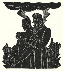 Illustratie voor Madame Bovary door Gustave Flaubert door John Austen