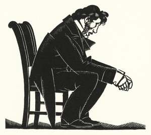Illustratie voor Madame Bovary door Gustave Flaubert door John Austen