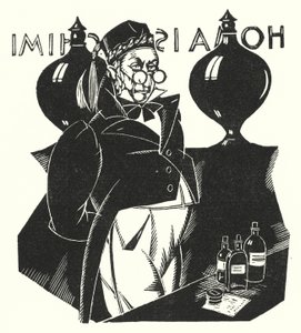 Illustratie voor Madame Bovary door Gustave Flaubert door John Austen