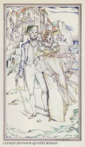 Illustratie voor Persuasion door Jane Austen door John Austen