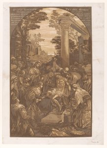 Opwekking van Lazarus door John Baptist Jackson