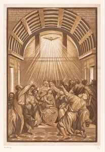 Uitstorting van de Heilige Geest door John Baptist Jackson