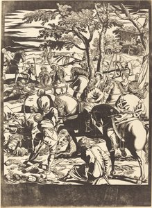 De kruisiging (rechter paneel)