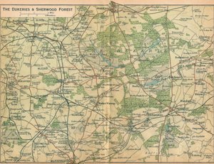The Dukeries & Sherwood Forest, 20e eeuw door John Bartholomew