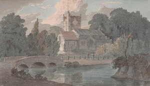 Combe nabij Sarum door John Baverstock Knight