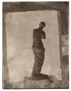 Zonder titel [Stilleven met een beeldje van de Venus van Milo], 1852-53