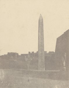 Luxor, Obelisk (Westzijde)