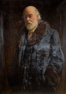 Portret van Sir Oliver Lodge door John Bernard Munns