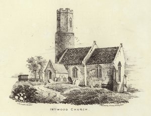 Allerheiligenkerk in het Dorp Intwood