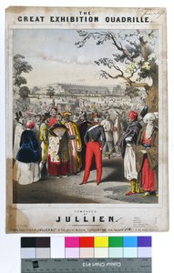 Grote tentoonstelling quadrille
