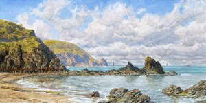 Bosbaai, Cardigan Bay, 1883 door John Brett