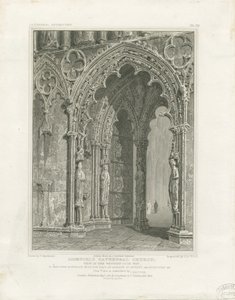 Lichfield Kathedraal - Westdeur door John Britton