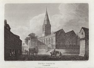 Truro Kerk, Cornwall door John Britton