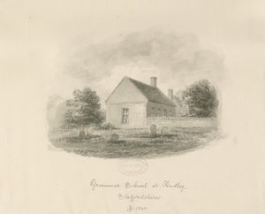 Audley Grammar School door John Buckler