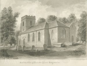Barlaston Kerk door John Buckler