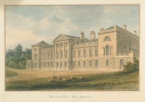 Bedfordshire - Woburn Abbey, 1824 door John Buckler