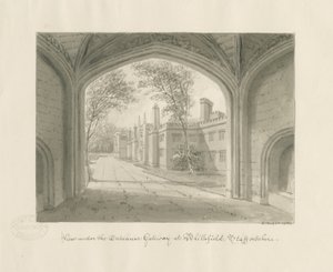 Blithfield Hall door John Buckler