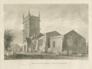 Blore Kerk door John Buckler