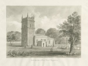 Blore Kerk door John Buckler