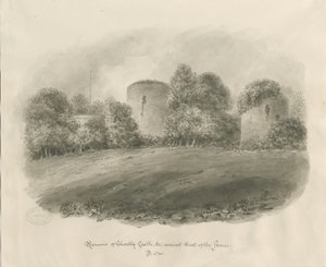 Chartley Kasteel door John Buckler