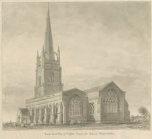 Clifton Campville Kerk door John Buckler