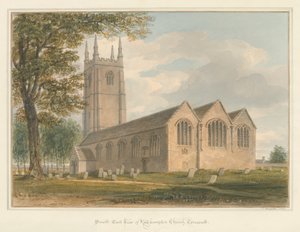 Cornwall - Kilkhampton Kerk door John Buckler