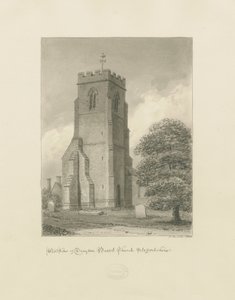 Drayton Bassett Kerk door John Buckler