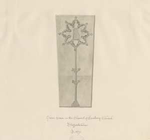 Hanbury Kerk - Grafsteen